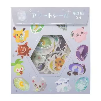 Оригинальные ассорти из печатей Pokemon Center SHINKA NO ISHI