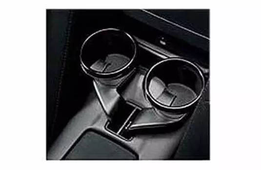 Оригинальные аксессуары Mazda Roadster ND5RC Нарядный съемный подстаканник левая сторона N2476439XA02 H27.05~ чёрный