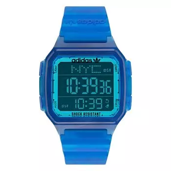 Оригинальные часы DIGITALONEGMT AOST22047 Blue [Adidas Swatch] [Товар] синий