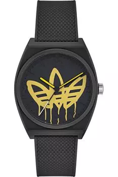 Оригинальные часы PROJECT TWO AOST22038 черные [Adidas Watch]