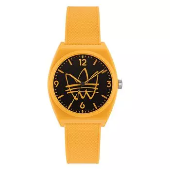 Оригинальные часы PROJECTTWO AOST22564 желтые [Adidas Swatch] [Товар] жёлтый
