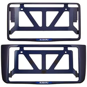 Оригинальные детали SUBARU Legacy Цветной базовый комплект номерного знака (малонаселенный) Глубокий морской синий жемчуг J1017AL550I7