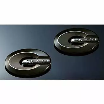 Оригинальные детали TOYOTA Аксессуары Детали Эмблема COPEN (Передняя/задняя панель Copen Dark Black Plating) 08189-B2060