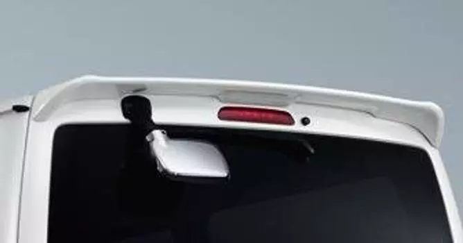 Оригинальные детали TOYOTA HIACE Задний спойлер [Черная слюда] 08150-26070-C1