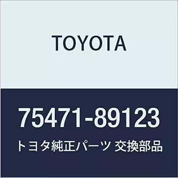 Оригинальные детали TOYOTA, маркировка модели, задняя табличка кузова № 1, номер детали Hilux 75471-89123