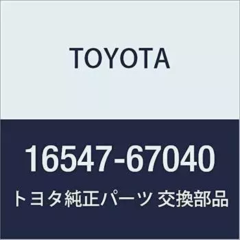 Оригинальные детали TOYOTA, опорная втулка радиатора, номер детали № 1 16547-67040