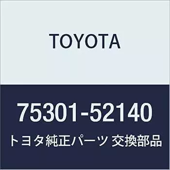 Оригинальные детали TOYOTA Передний бампер Эмблема SUB-ASSY Sienta Номер детали 75301-52140