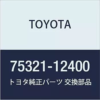 Оригинальные детали TOYOTA Решетка радиатора (Передняя панель) Паспортная табличка Corolla Номер детали 75321-12400