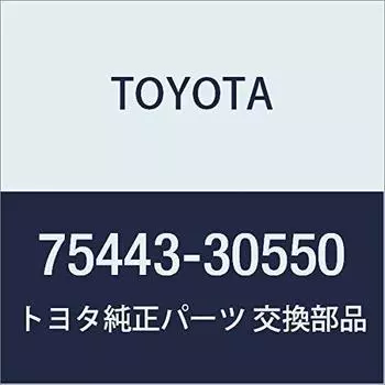 Оригинальные детали TOYOTA, табличка на дверь багажного отделения № 2, номер продукта Crown 75443-30550