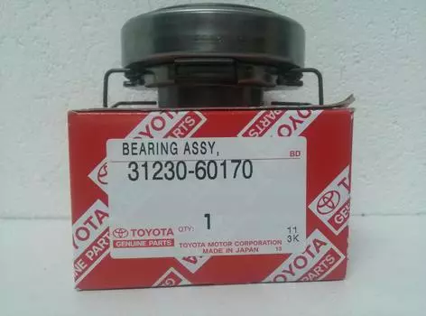 Оригинальные детали TOYOTA Выжимной подшипник сцепления ASSY Номер детали 31230-60170