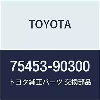Оригинальные детали TOYOTA Задняя табличка с названием Номер детали № 5 75453-90300