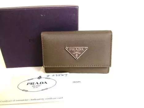 Оригинальные футляры для ключей PRADA Fumo Nylon 6 Pics #9250 восстановленные