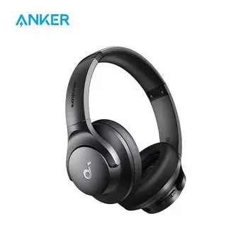 Оригинальные гибридные наушники Soundcore от Anker Q20i с активным шумоподавлением, беспроводные наушники-вкладыши с Bluetooth, длительное время работы с поддержкой ANC, 40 часов