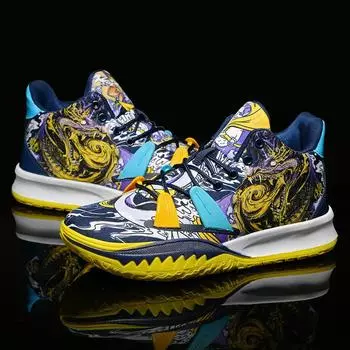 Оригинальные мужские баскетбольные кроссовки, уличная удобная спортивная обувь, спортивные кроссовки 36