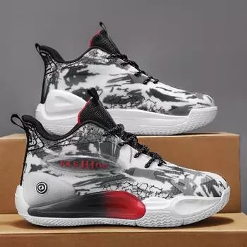 Оригинальные мужские баскетбольные кроссовки, уличная удобная спортивная обувь, спортивные кроссовки 36