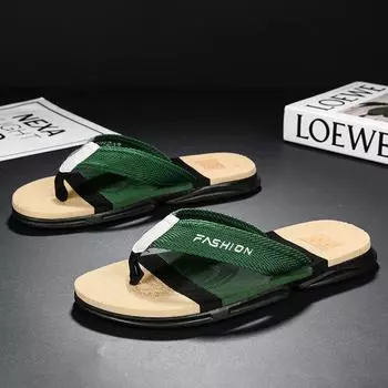 Оригинальные мужские тапочки для мужчин 2024 года, мужская летняя обувь, распродажа, пляжная обувь, шлепанцы, мужские настоящие мужские тапочки, удобные 41