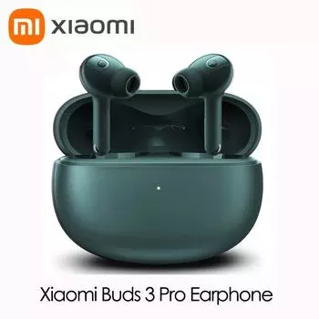 Оригинальные наушники Xiaomi Buds 3 Pro, 40 дБ TWS, 3 микрофона, активное шумоподавление, Bluetooth 5,2, LHDC 4,0, IP55, водонепроницаемая гарнитура для Xiaomi Pad 5 Pro