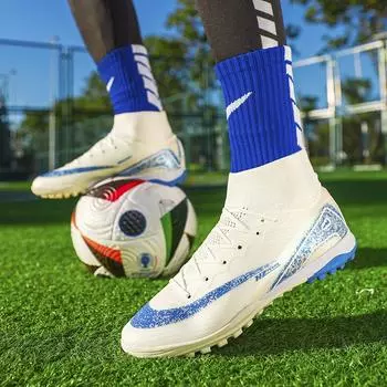 Оригинальные новые мужские футбольные бутсы профессиональные футбольные бутсы бутсы для быстрого футбола в помещении тренировочные футбольные бутсы 35