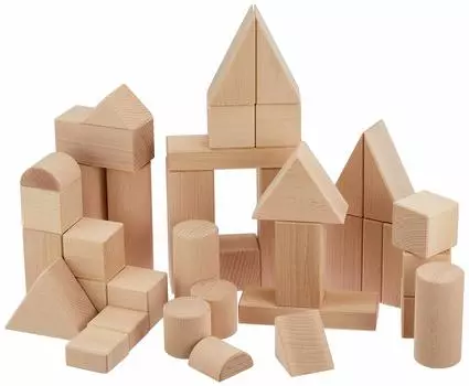 Оригинальные оригинальные строительные блоки BorneLund M Blocks возрастом около 1 года BZID002 [строительство включено]