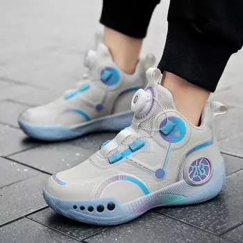 Оригинальные товары Баскетбольные кроссовки Phantom 3 Молодежные амортизирующие кроссовки с вращающейся кнопкой 31