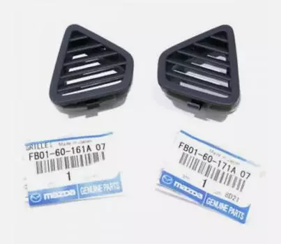 Оригинальные воздуховоды приборной панели RX7 FC3S FB01-60-161A07 / FB01-60-171A07 F/S Mazda