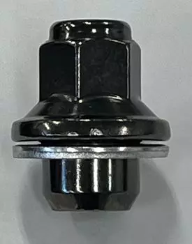 Оригинальные запчасти TOYOTA, плоская гайка для колеса, темно-дымчатая, набор из 10 шт. M14P1.5 90942-01122