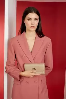 Оригинальные зимние плавучие туфли из норки Pierre Cardin, роскошный портфель и клатч, зимние плавучие туфли из норки, женский портфель - Сумка-клатч