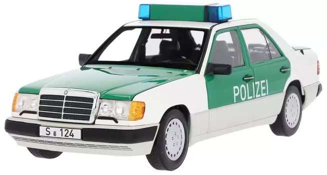 Оригинальный 230E W124 Police [коллекция Mercedes-Benz] (1989-1993) 1/18