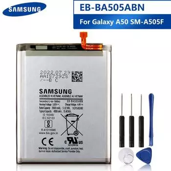 Оригинальный аккумулятор для телефона EB-BA505ABN для Samsung Galaxy A50 A505F SM-A505F A30s A30 A20 SM-A205FN 4000 мАч