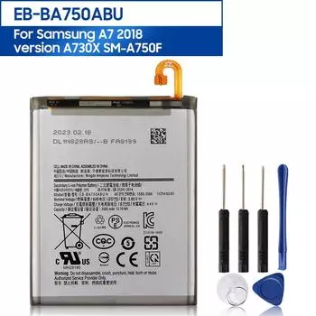 Оригинальный аккумулятор для телефона EB-BA750ABU для Samsung Galaxy A7 2018 версия SM-A730x A730x SM-A750F A10 SM-A750FN SM-A750N 3300 мАч