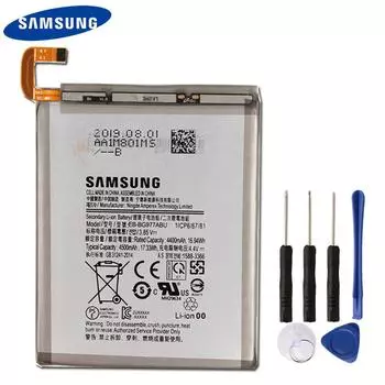 Оригинальный аккумулятор для телефона Samsung EB-BG977ABU для Samsung GALAXY S10 5G версия SM-G977B SM-G977U SM-G977N SM-G9770 4500 мАч 4500mAh