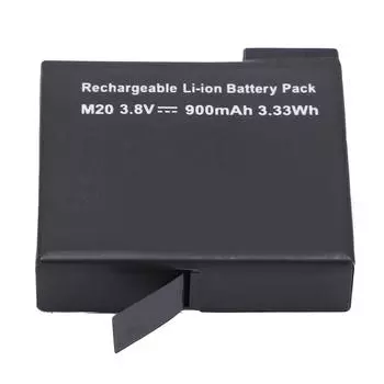 Оригинальный аккумулятор SJCAM M20 Li-ion 3,8 В 900 мАч для экшн-камеры
