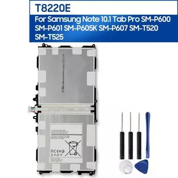 Оригинальный аккумулятор T8220E для Samsung GALAXY Note 10,1 Tab Pro P600 P601 P605K P607 T520 T525 T8220C T8220U T8220K 8220 мАч