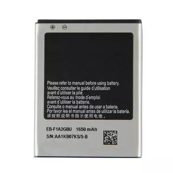 Оригинальный аккумулятор высокого качества EB-F1A2GBU для Samsung I9100 I777 I9050 B9062 I9108 I9103 1650 мАч