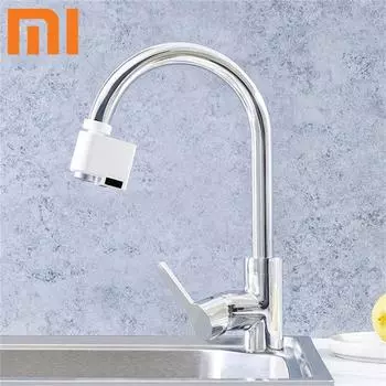 Оригинальный автоматический кран для экономии воды Xiaomi ZaJia, умный кран с датчиком, инфракрасное устройство для энергосбережения воды, кухонный кран с насадкой
