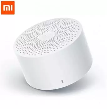 Оригинальный Bluetooth-динамик Xiaomi Mijia AI, беспроводной портативный мини-динамик, стереобас, AI-управление с микрофоном, качество HD-вызова