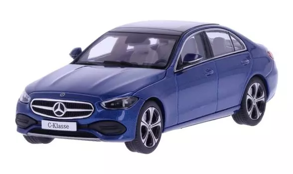 Оригинальный C-класс Spectral Blue [коллекция Mercedes-Benz] (W206) 1/43