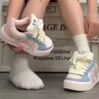 Оригинальный дизайн флип мех ретро уличные кеды для мужчин и женщин осень новые повседневные туфли-хлебцы для женщин 35