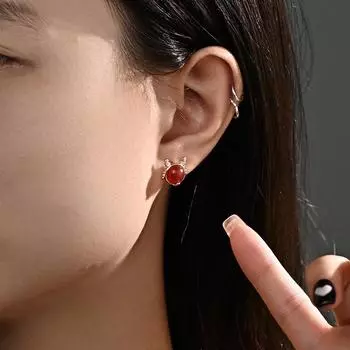 Оригинальный дизайн сережек Lucky Dragon