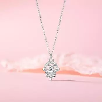 Оригинальный дизайн сладкое ожерелье-леденец ювелирные изделия женская конфета нержавеющая сталь ключичная цепочка