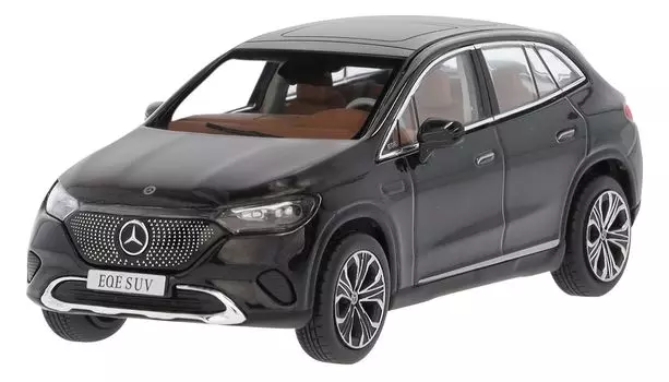 Оригинальный EQE SUV Electric Art Line Obsidian Black [Аксессуары Mercedes-Benz] (X294) 1/43