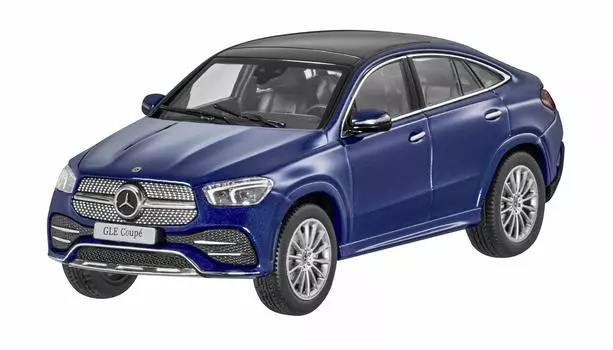 Оригинальный GLE Coupe Brilliant Blue [коллекция Mercedes-Benz] (С167) 1/43