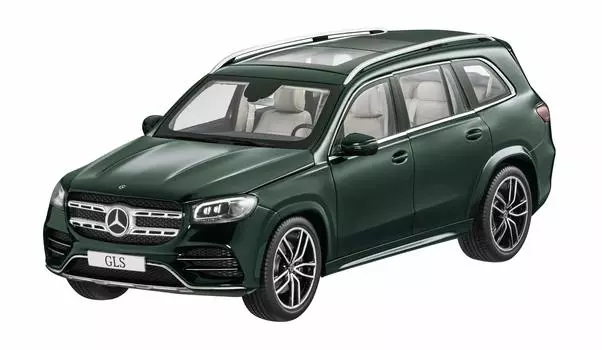 Оригинальный GLS Emerald Green [Коллекция Mercedes-Benz] (X167) 1/18