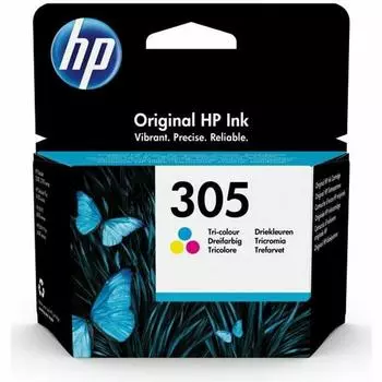 Оригинальный картридж HP 305, голубой/пурпурный/желтый
