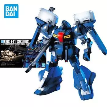 Оригинальный комплект Bandai Gundam Model Kit, аниме-фигурка HGUC 1/144 RMS-141 Xekueins, экшн-фигурки, коллекционные игрушки