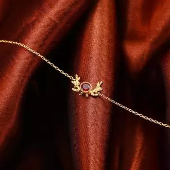 Оригинальный комплект украшений I Have You All The Way с рогами, браслет из стерлингового серебра S925 для женщин, универсальный подарок на день рождения в стиле ретро 20CM