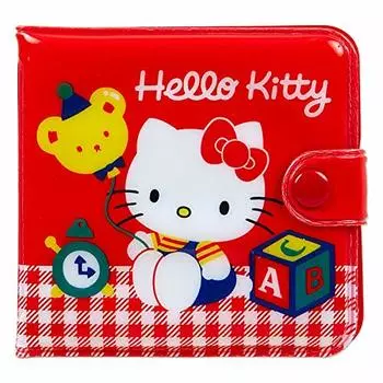 Оригинальный красный кошелек Sanrio Hello Kitty Kids,