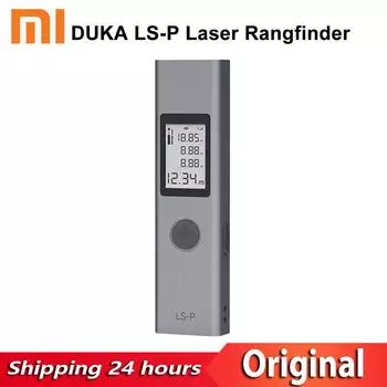 Оригинальный лазерный дальномер Xiaomi Mijia DUKA 25/40 м LS-P/LS-1, портативный дальномер с зарядкой через USB-накопитель, высокоточный измерительный дальномер