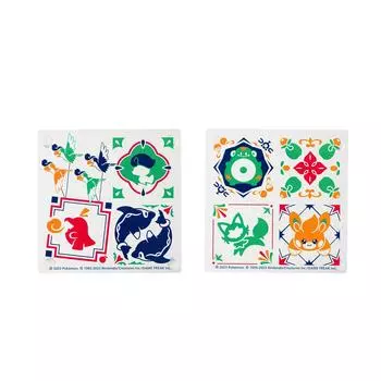 Оригинальный набор акриловых подставок Pokemon Center из 2 плиток Paldea