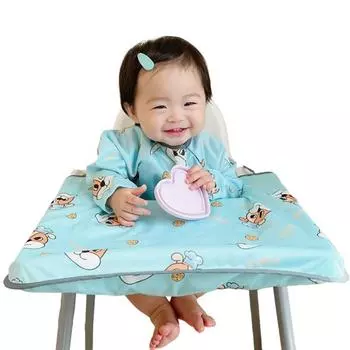 Оригинальный нагрудник Bell Baby для самостоятельного приготовления детского питания с длинными рукавами и полным покрытием, (обновленный) щенок, 1 шт., 1 шт.